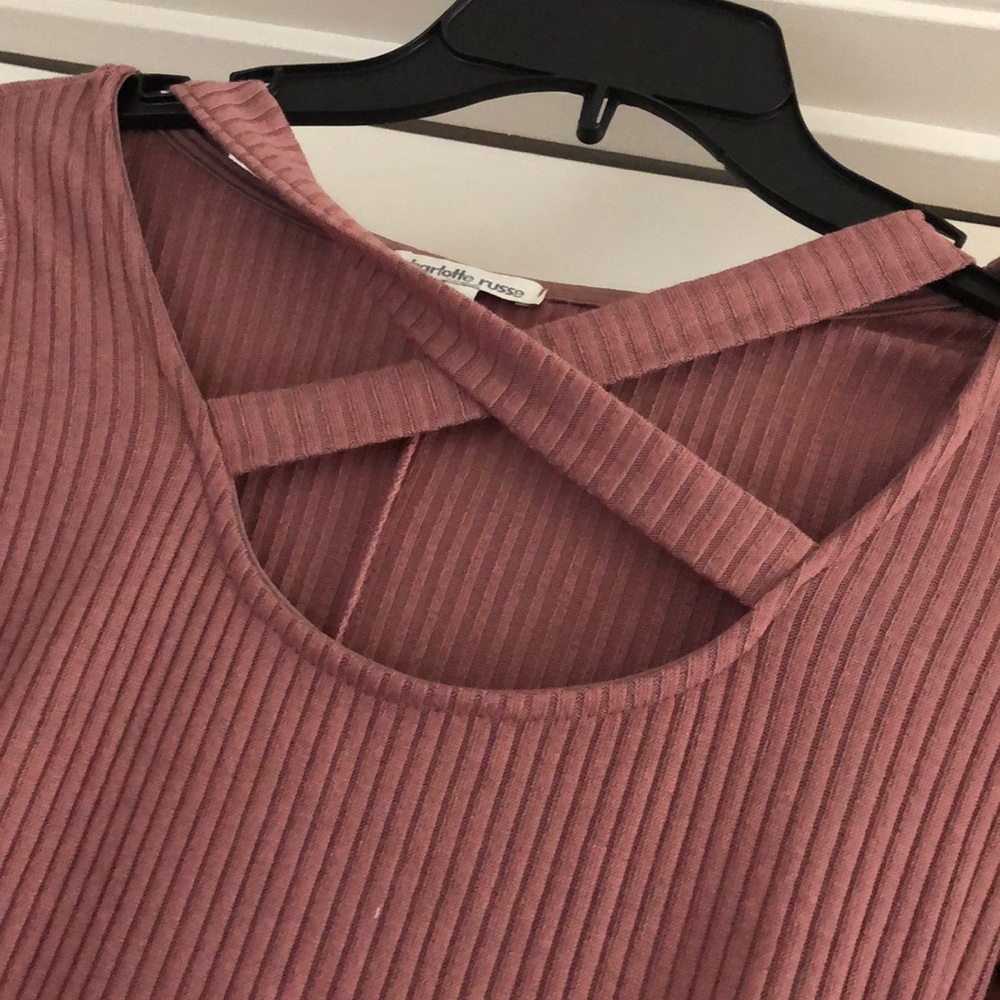 CHARLOTTE RUSSE MAUVE DRESS - Picture 4 of 4